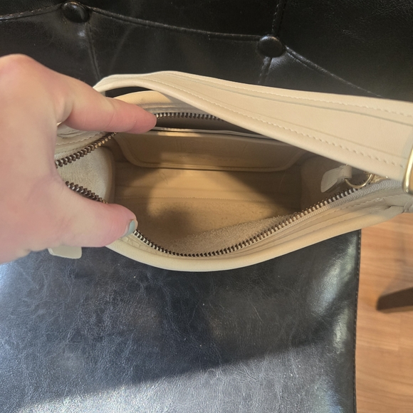 Vintage Coach Cream Shoulder Bag No. M8D - 9997 - Picture 7 of 13